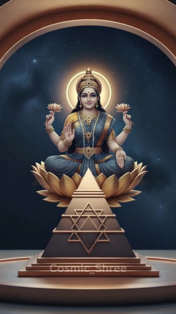 ⁣Shree Yantra is not about asking for more. It is about becoming balanced enough to receive.